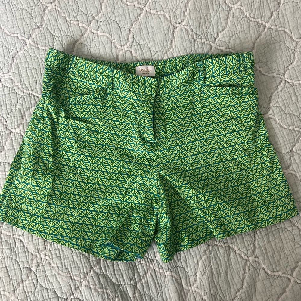 Green shorts by Laundry